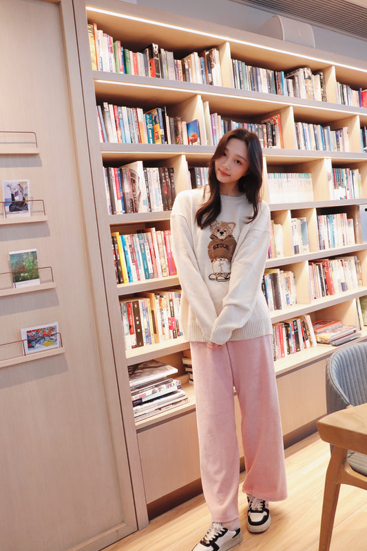 Unisex針織熊仔衫