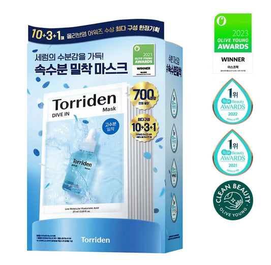 Torriden面膜(10+3+1片)