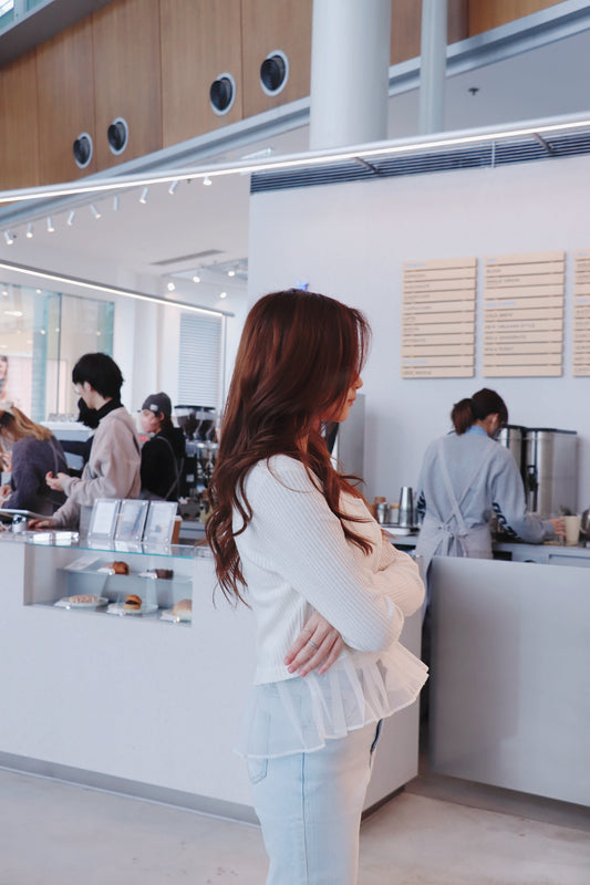 接紗娃娃針織外套