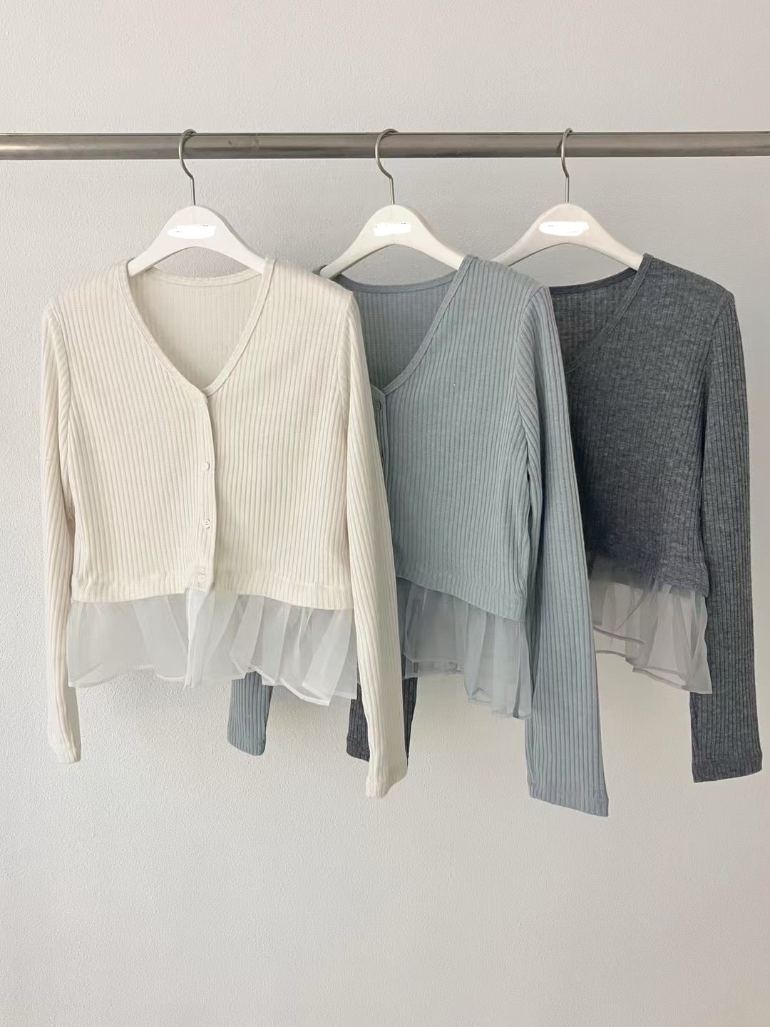 接紗娃娃針織外套