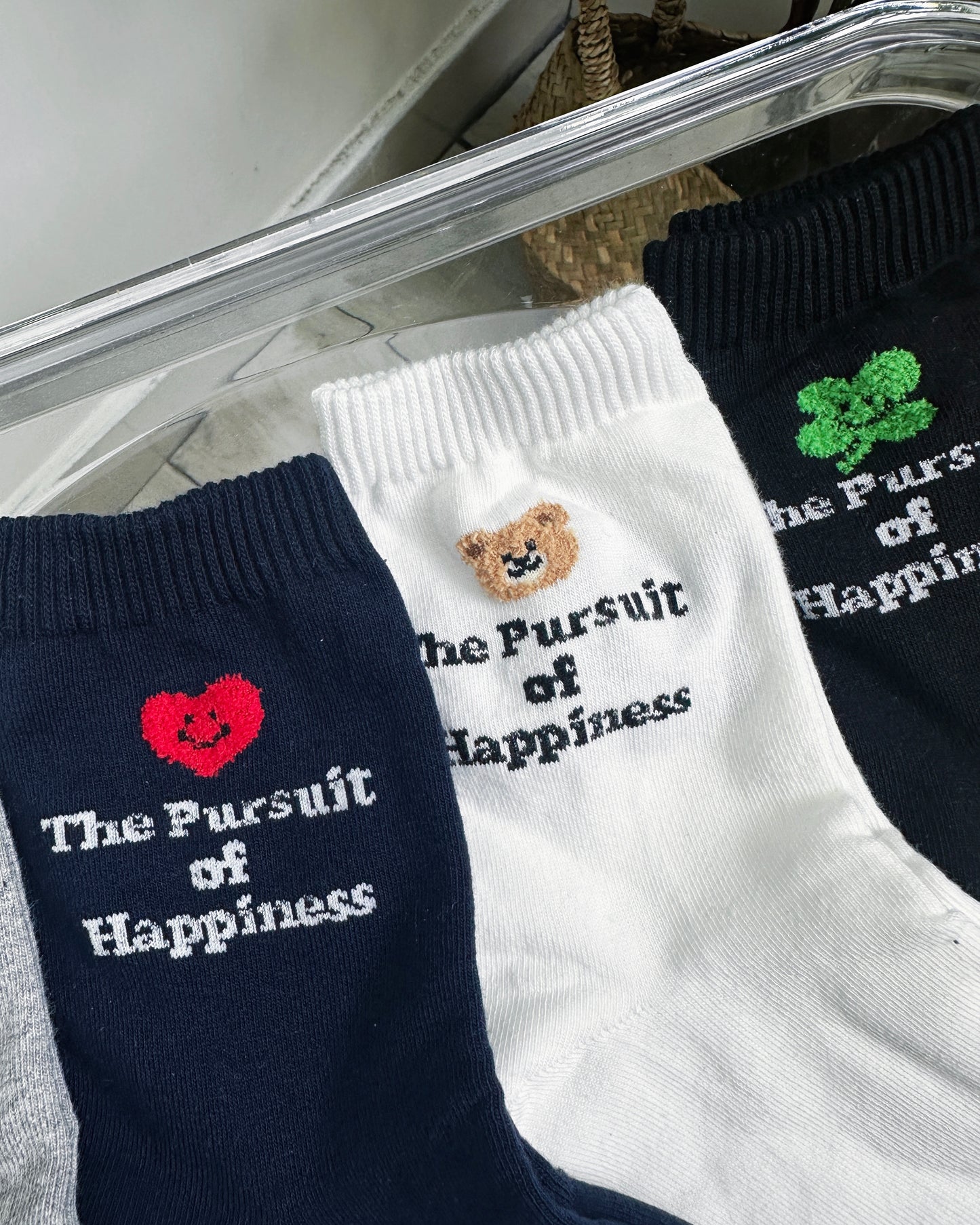 Happiness公仔襪仔(一套四對)