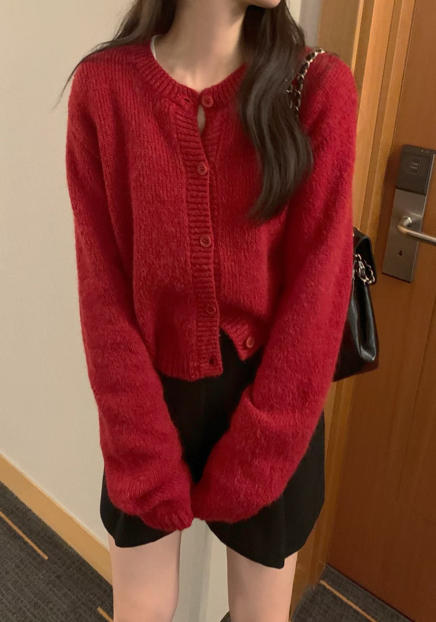 Serene Mist Cardigan（羊毛+羊駝）