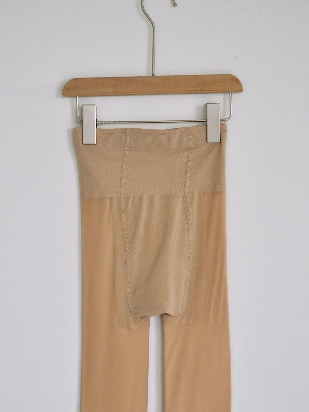 雙層加絨自然不假腳絲襪