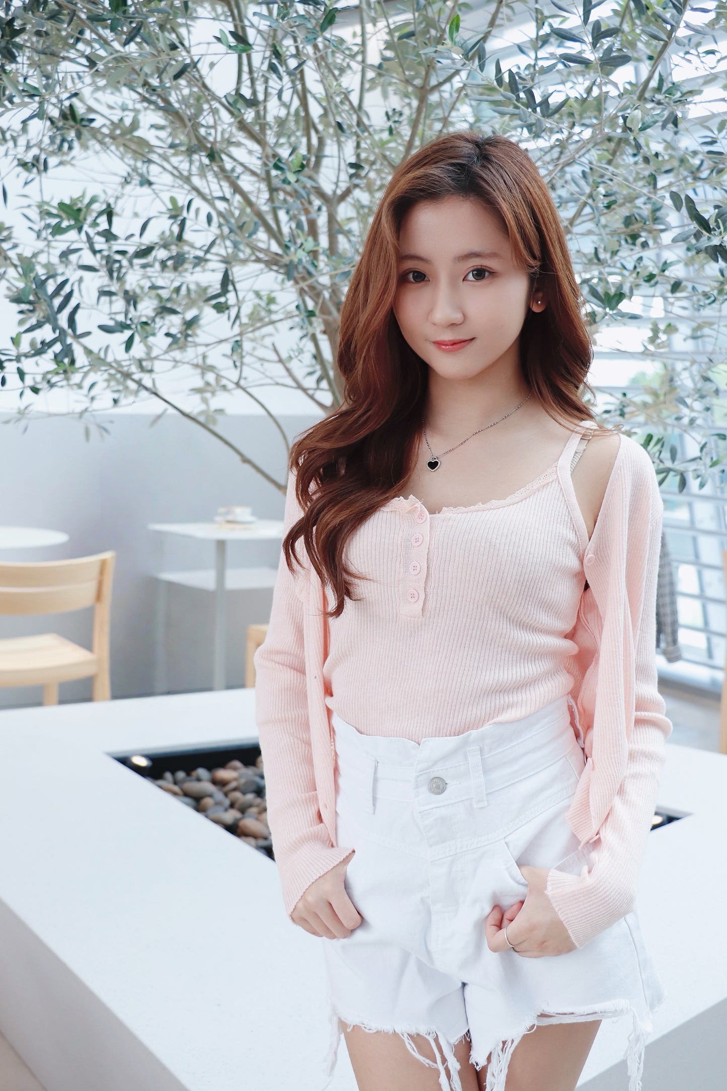 (3.16🎥Live)對針織Lace背心連外套