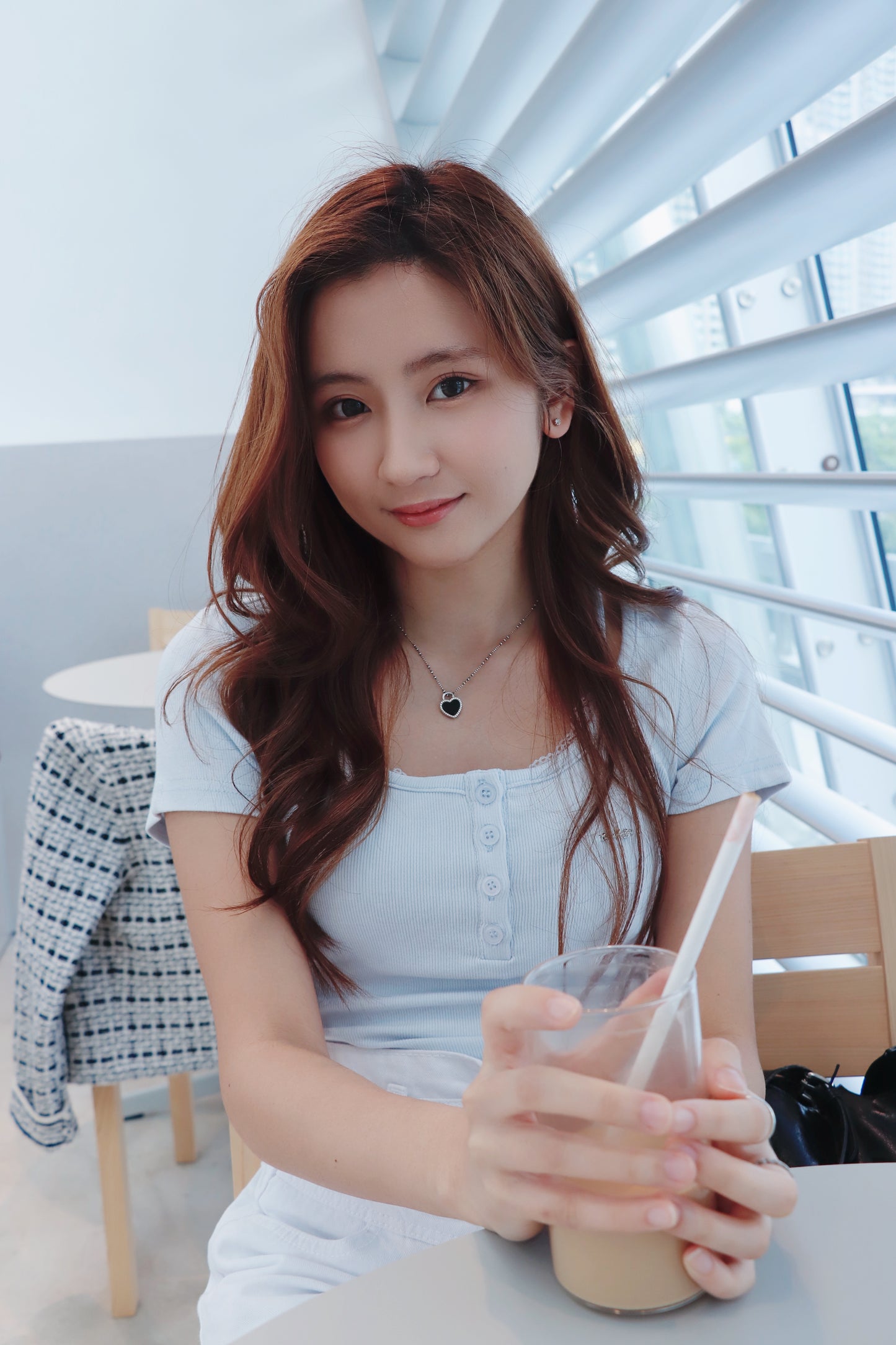 Lace領口掛頸排Top