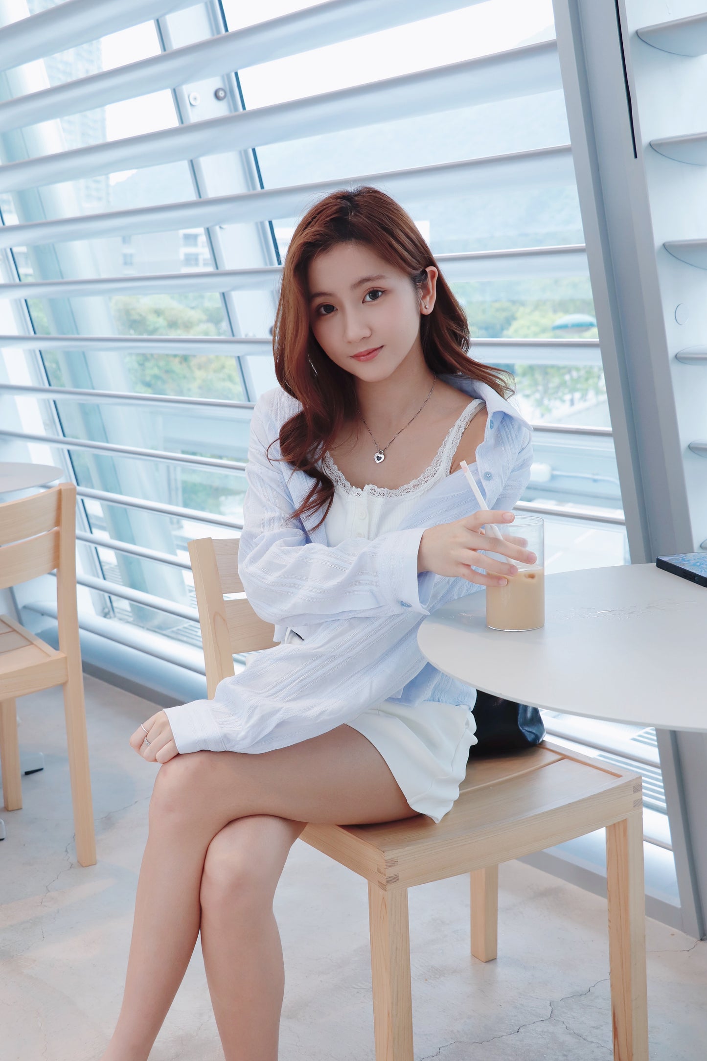 麻花紋短版恤衫