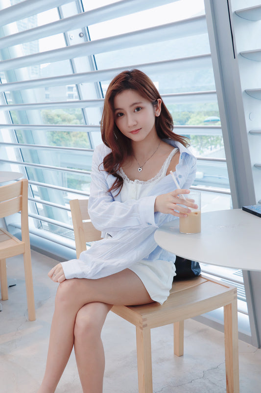 麻花紋短版恤衫