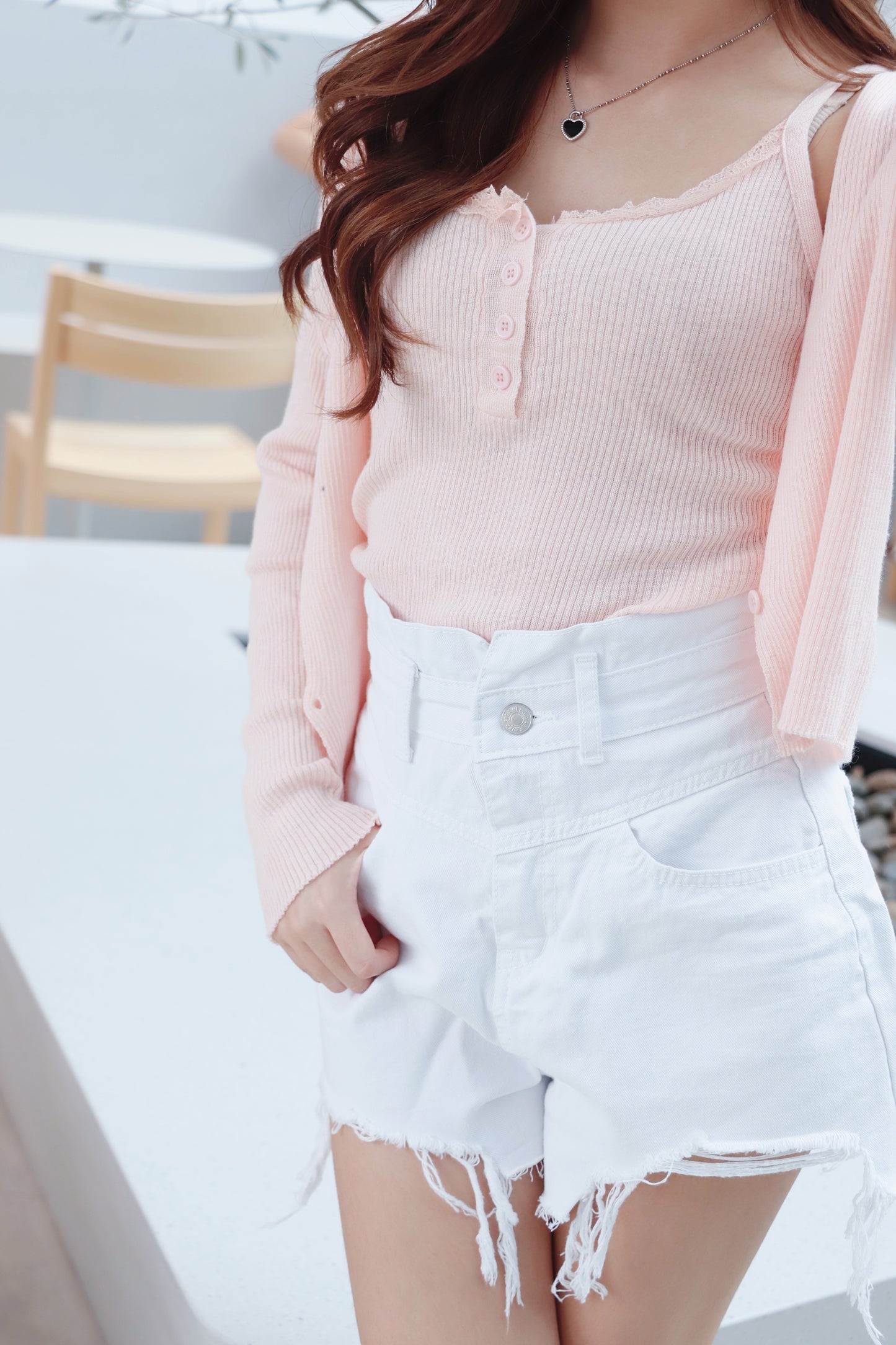 (3.16🎥Live)對針織Lace背心連外套