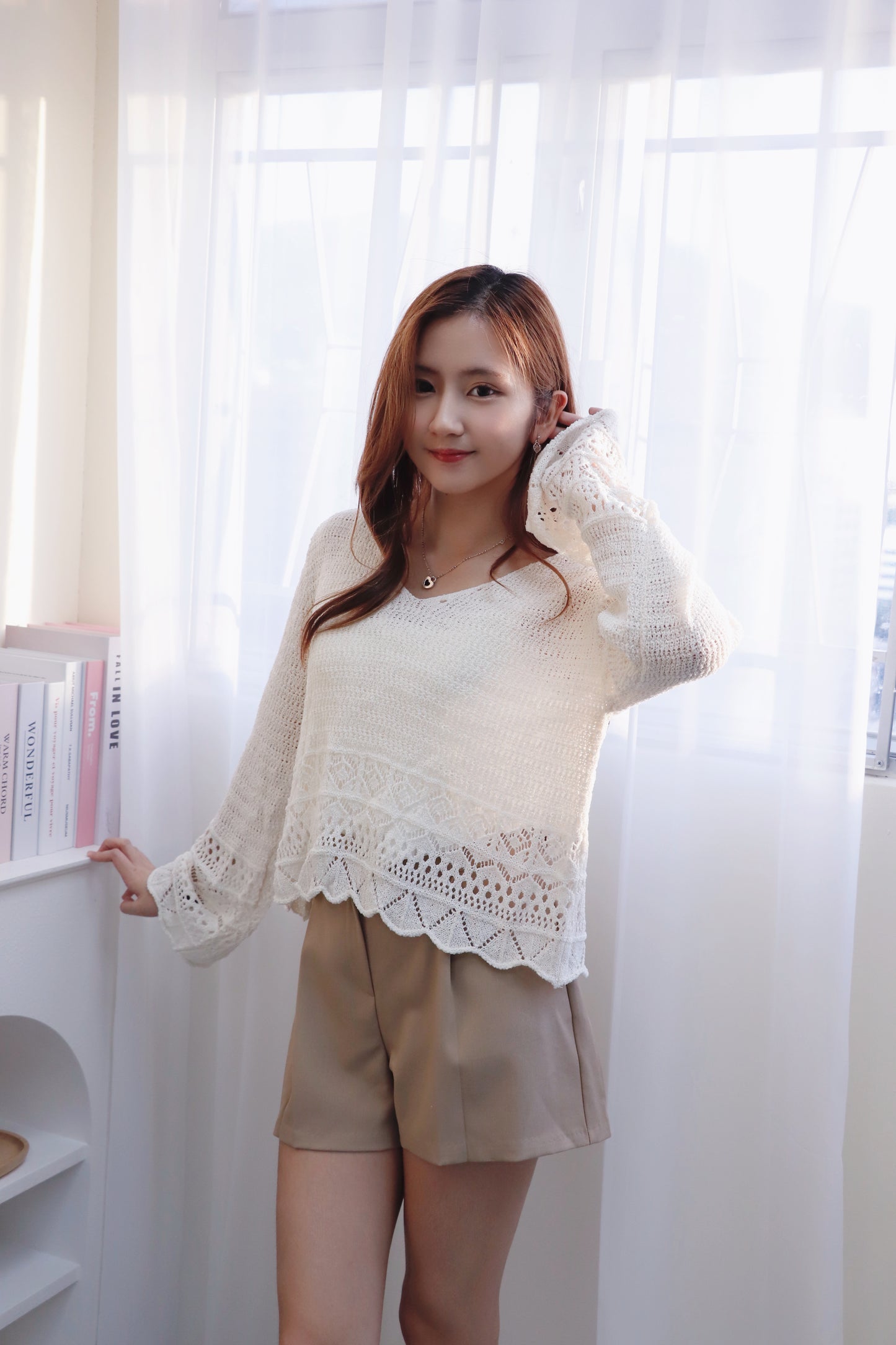 Soft Crochet Blouse