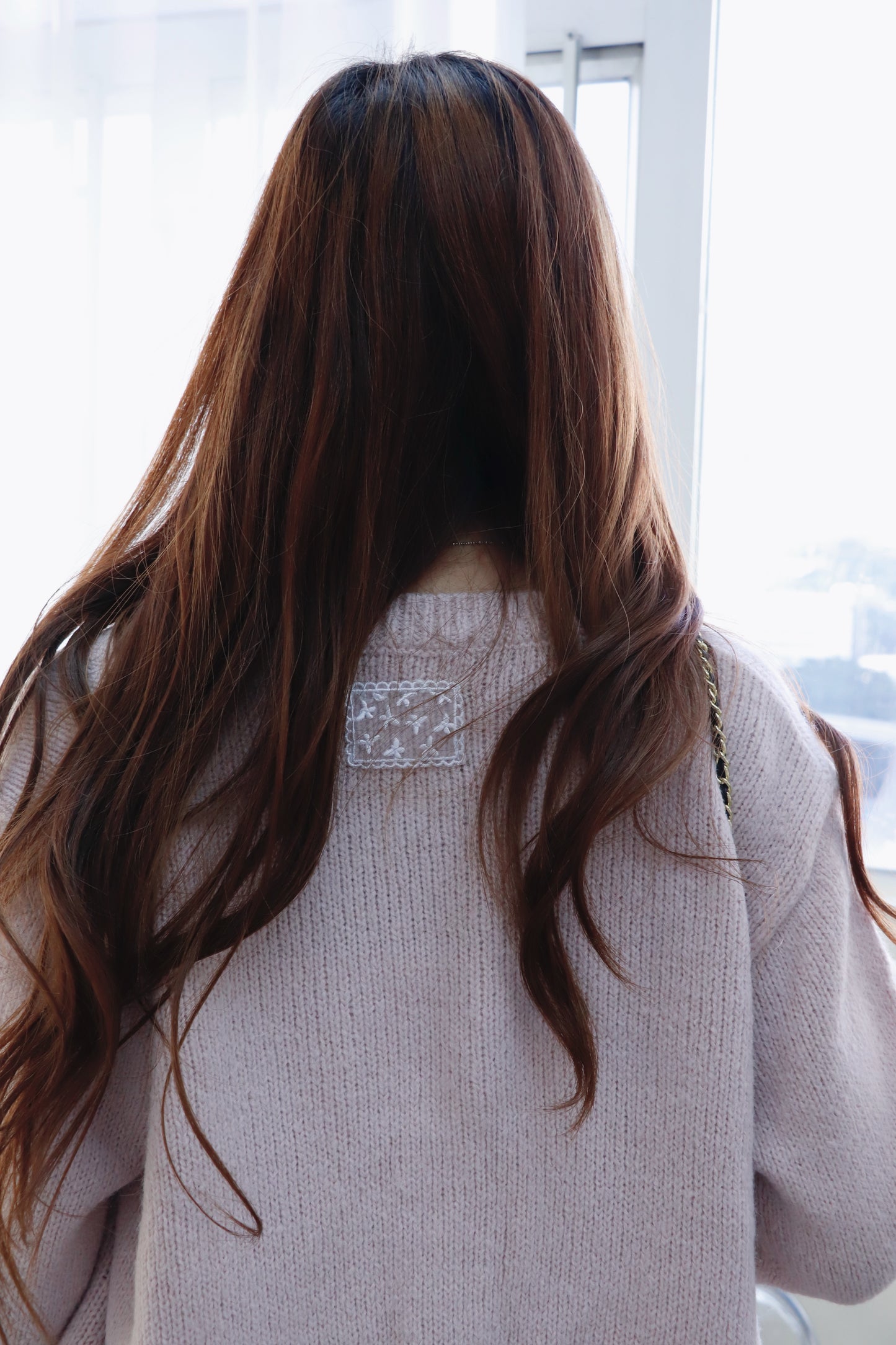 Serene Mist Cardigan（羊毛+羊駝）