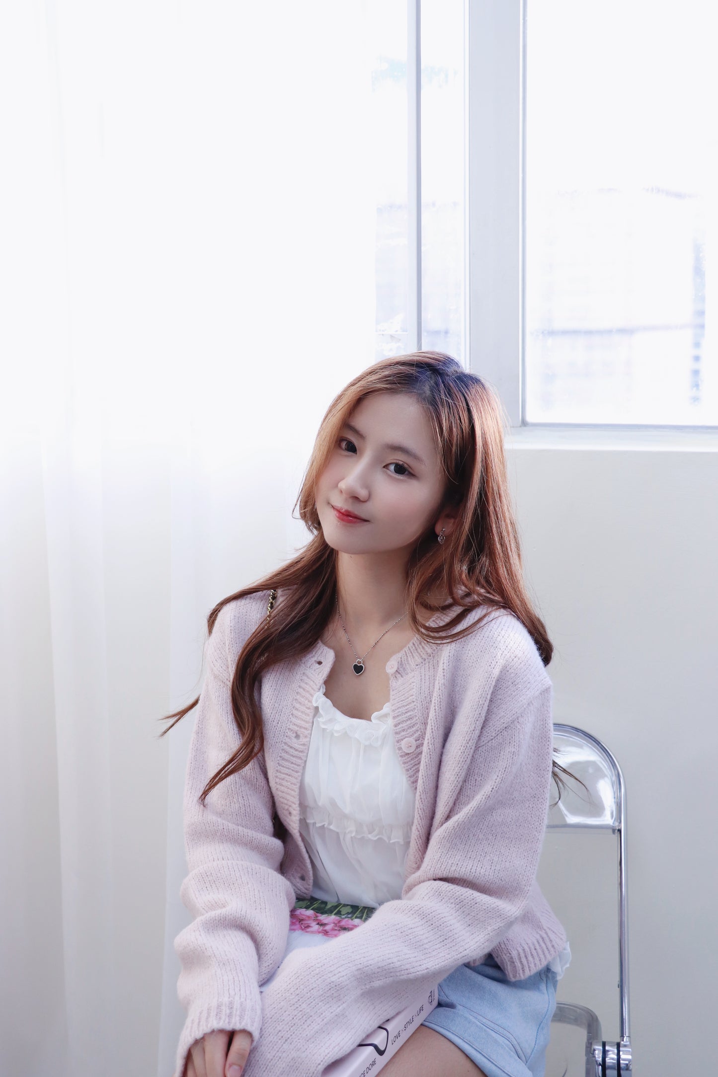 Serene Mist Cardigan（羊毛+羊駝）