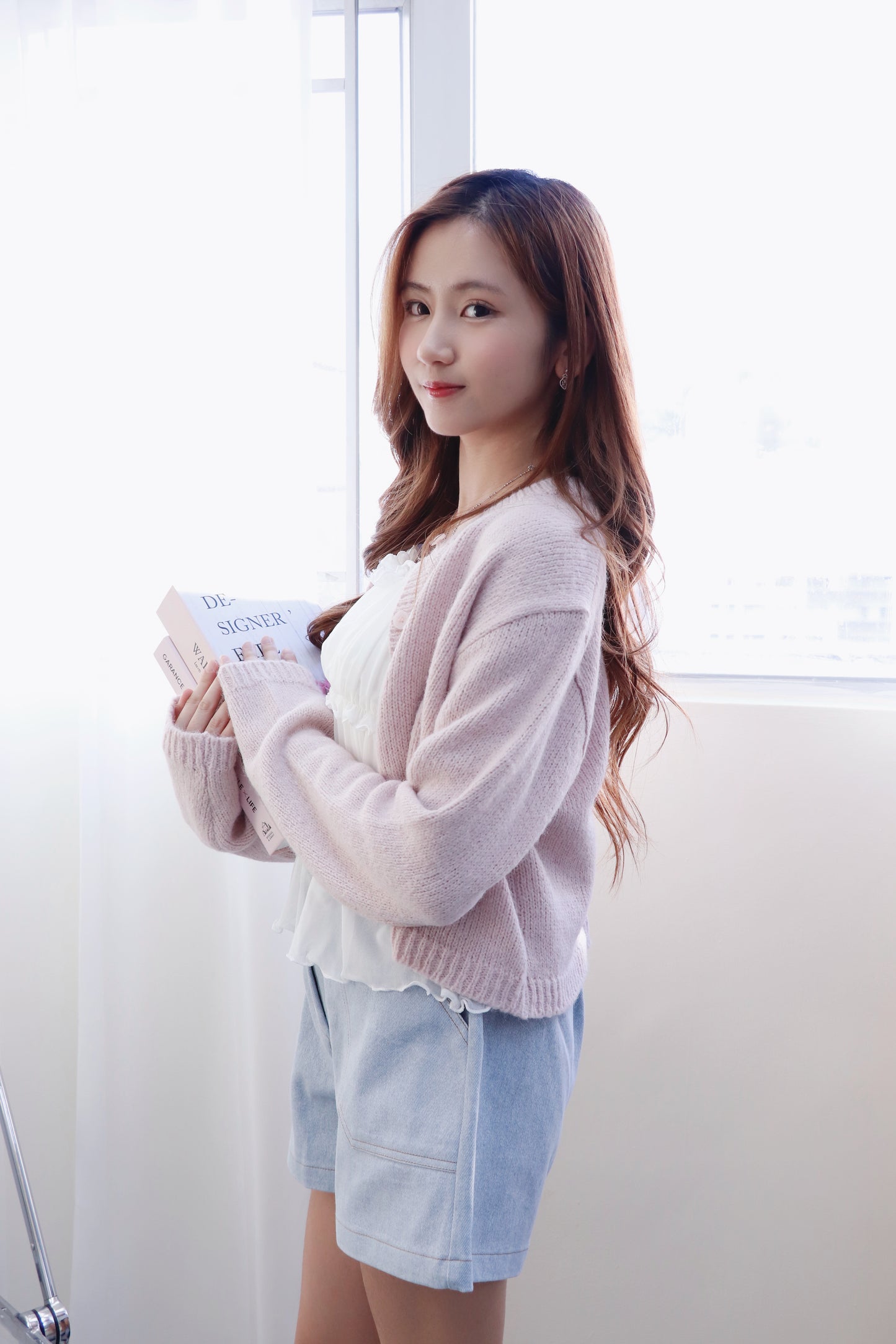 Serene Mist Cardigan（羊毛+羊駝）