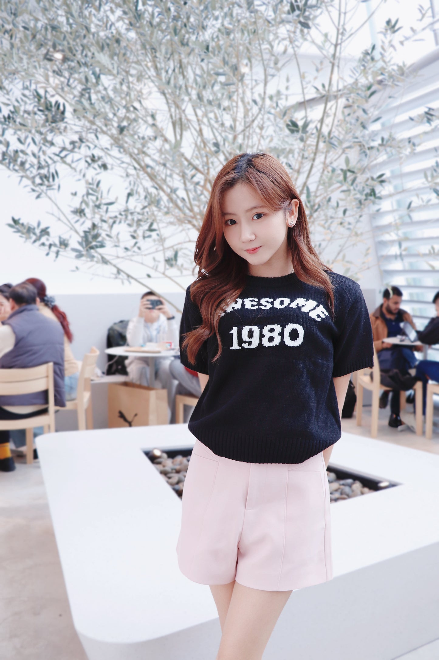 高質西裝短褲連Belt