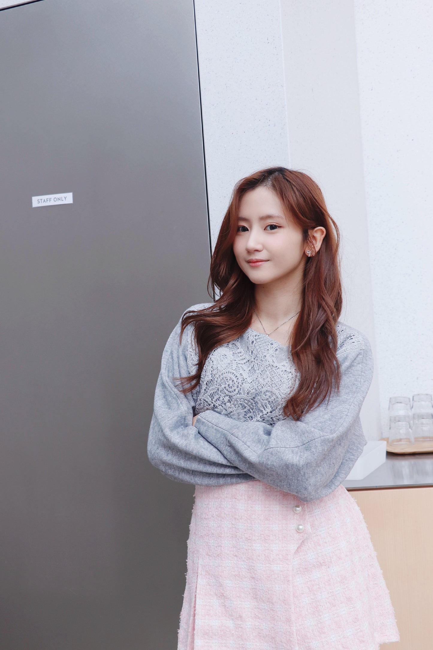 精緻Lace軟滑針織衫