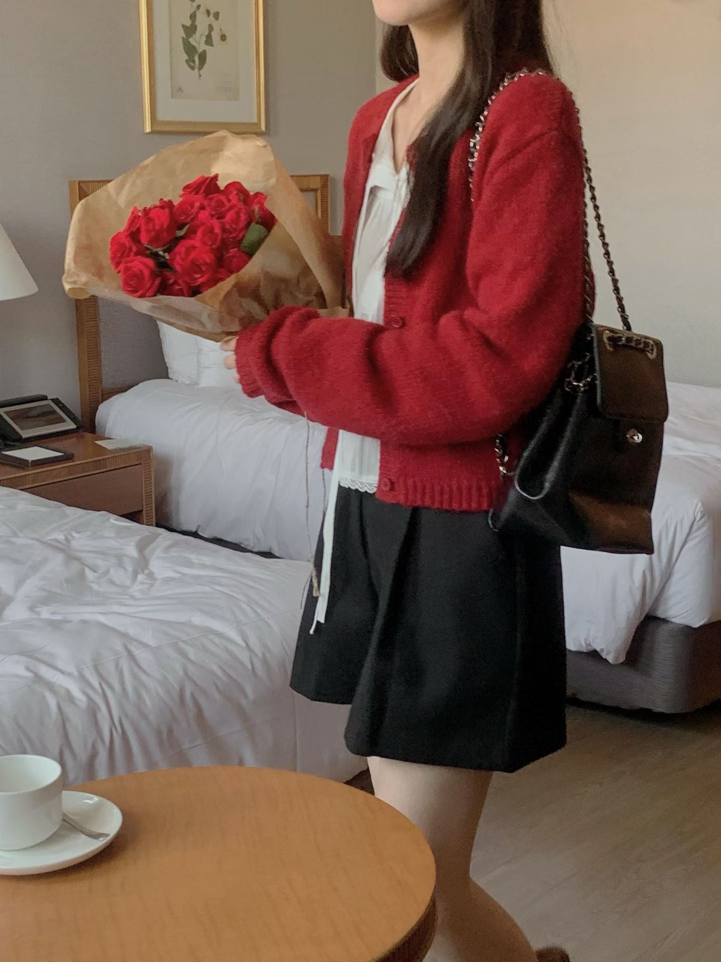 Serene Mist Cardigan（羊毛+羊駝）