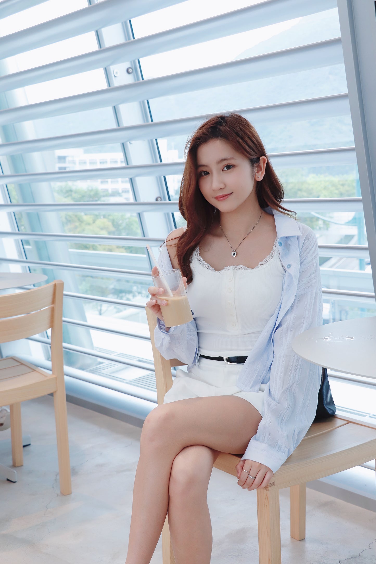 麻花紋短版恤衫