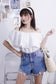 Off Shoulder Top（3種著法）