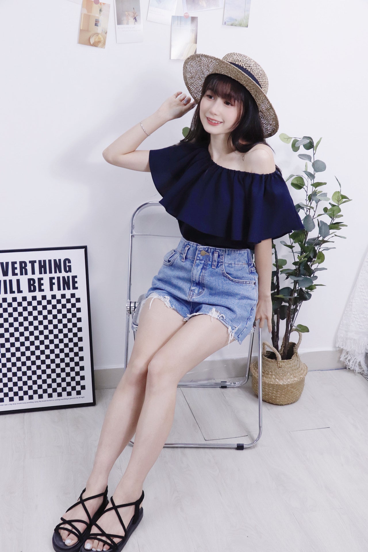 Off Shoulder Top（3種著法）