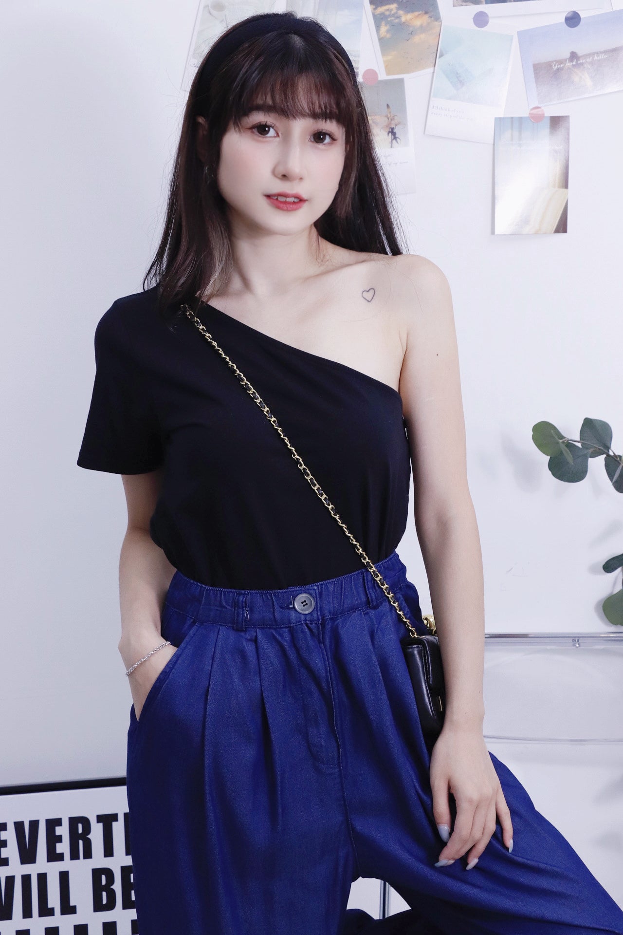 One Shoulder Top