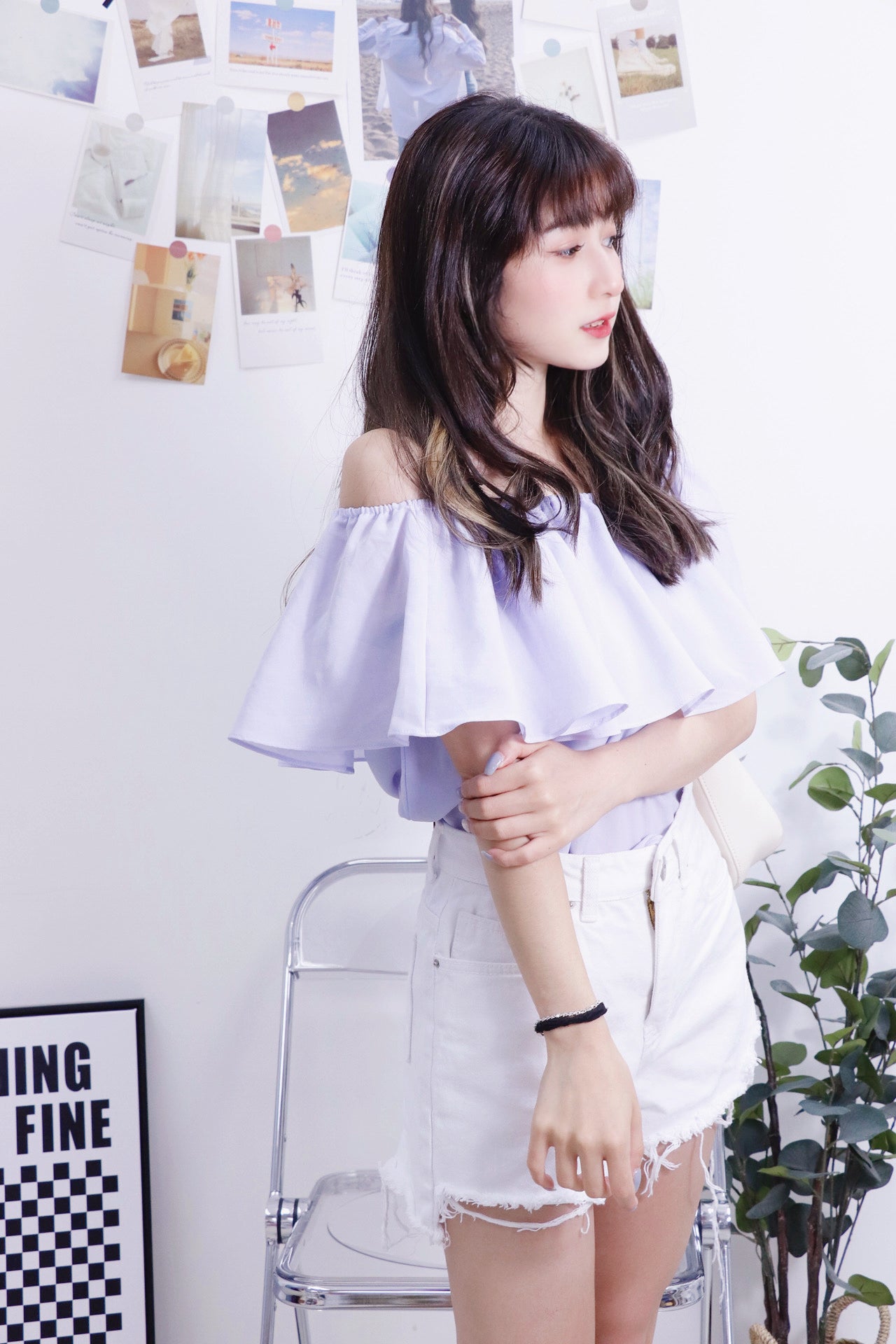 Off Shoulder Top（3種著法）