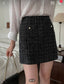 Tweed Bling Bling Pearl Skirt