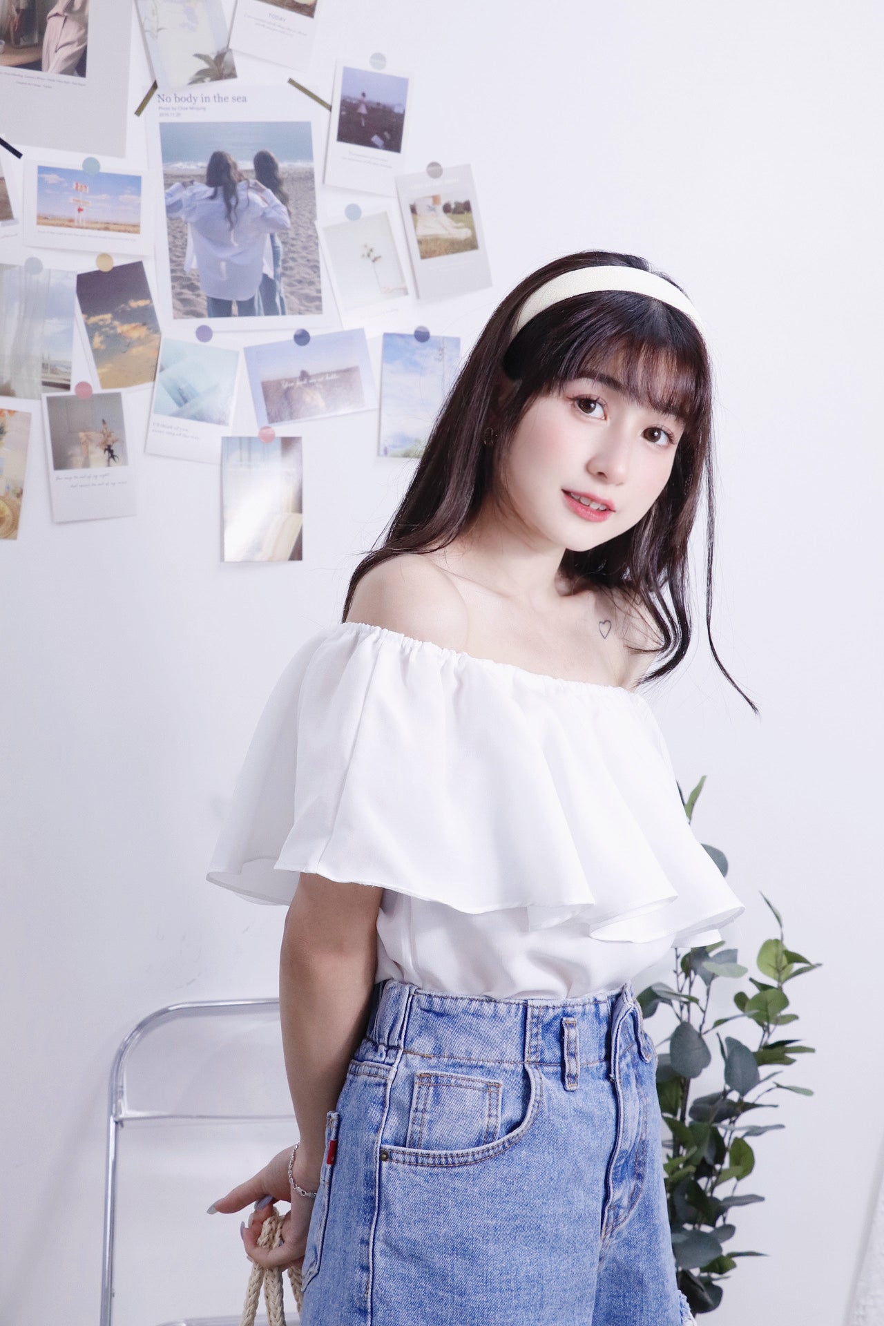 Off Shoulder Top（3種著法）